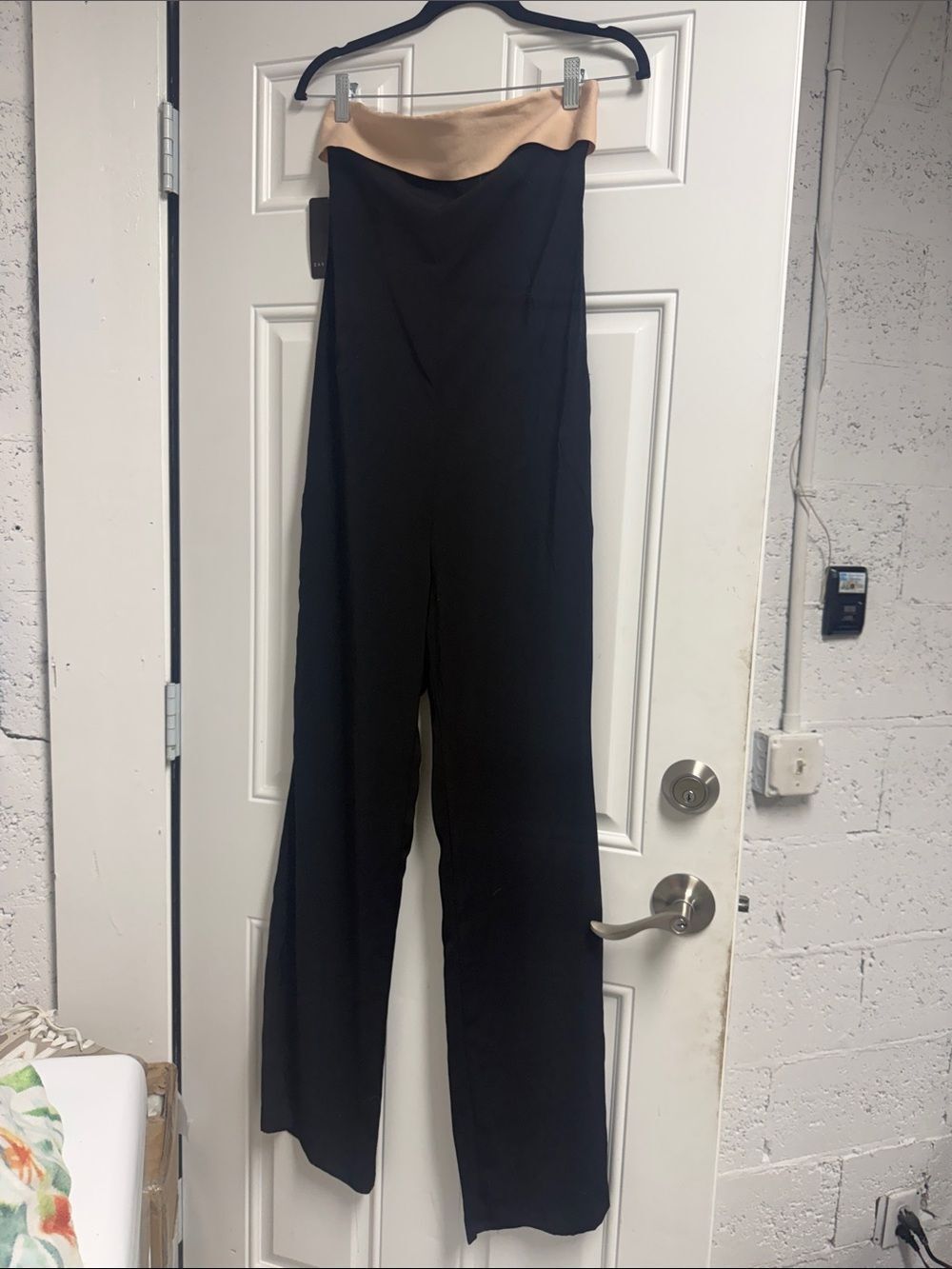 Strapless Jumpsuit BRAND NEW - ZARA Size XS - Black & Nude